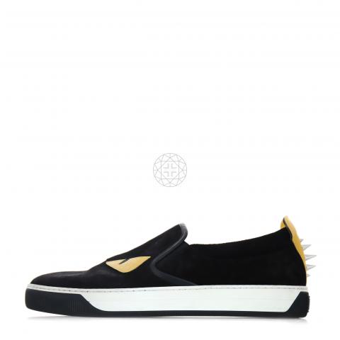 Fendi monster outlet slip on